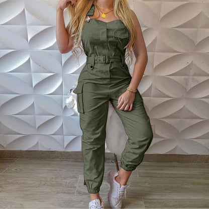 professional work outfit jumpsuit for daily office