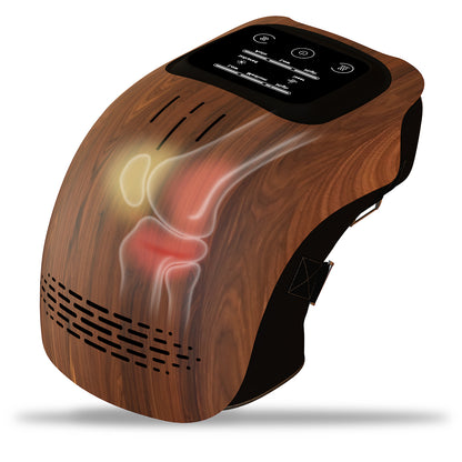 rechargeable electric knee massager with heat therapy