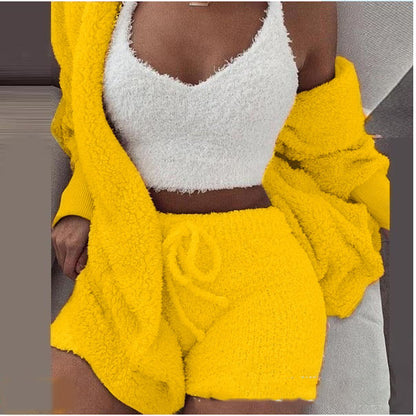 soft cozy home clothes set for ladies fashion
