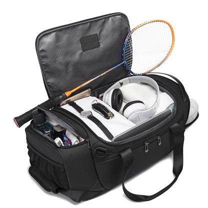spacious mens gym bag for training and casual travel