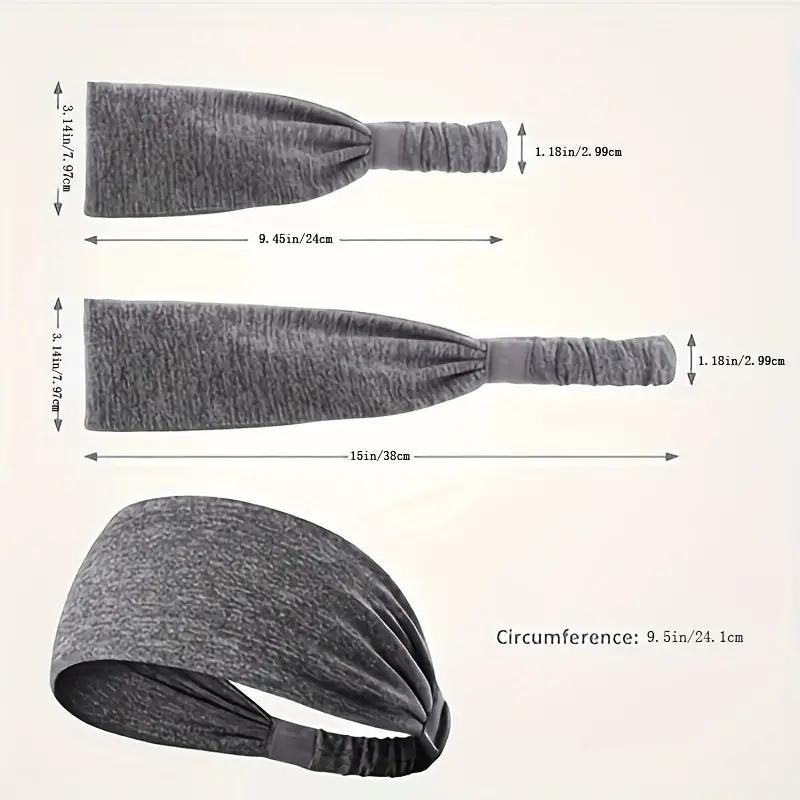 sports running headbands for women workout training
