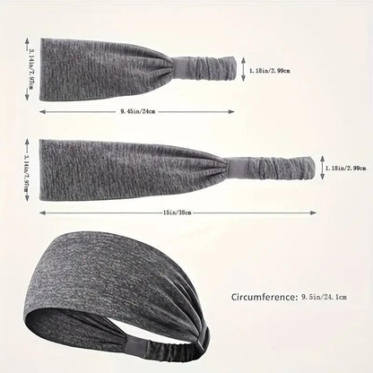 sports running headbands for women workout training
