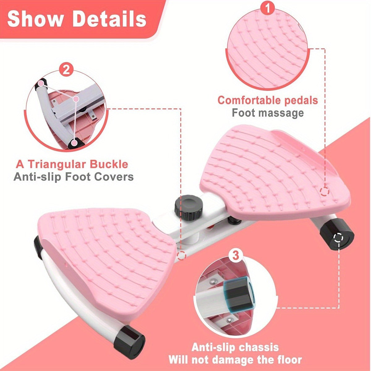waist twisting exercise machine for full body toning