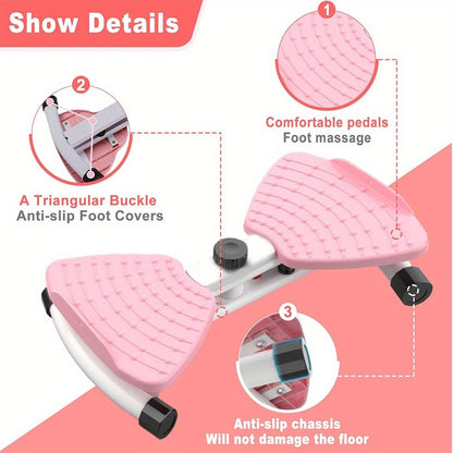 waist twisting exercise machine for full body toning