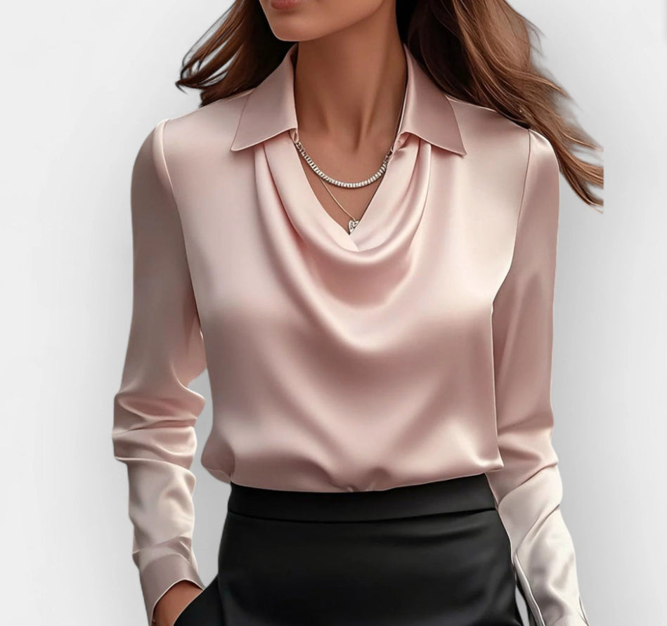 women collared blouse for office and business wear

