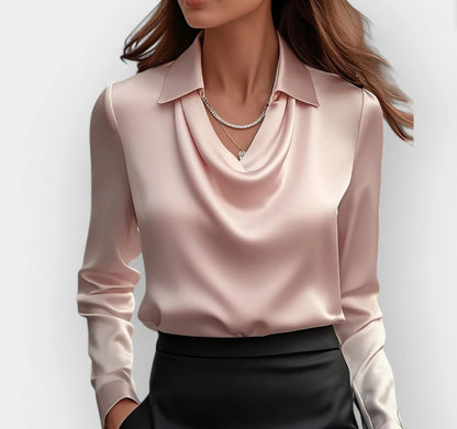 women collared blouse for office and business wear
