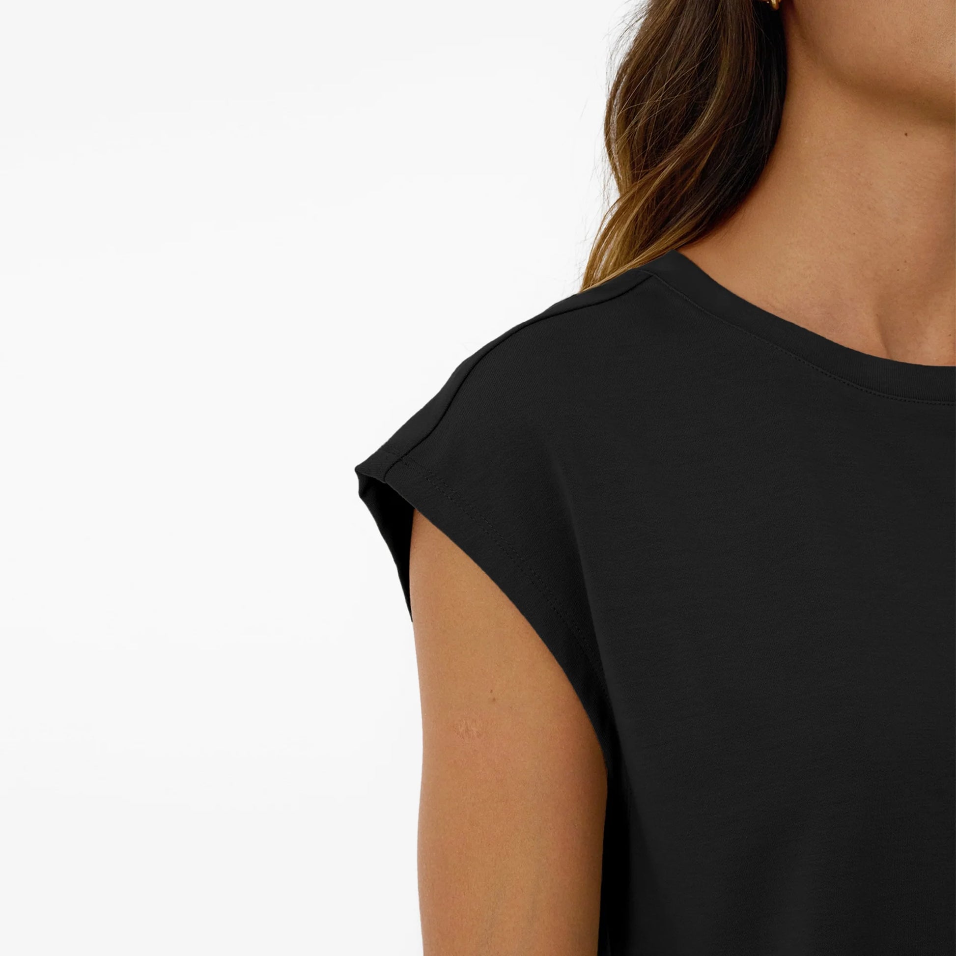 Lounge Sets for Women Two Piece Outfits Sweatsuit Crew Neck Short Sets Cap Sleeve Drawstring with Pocket